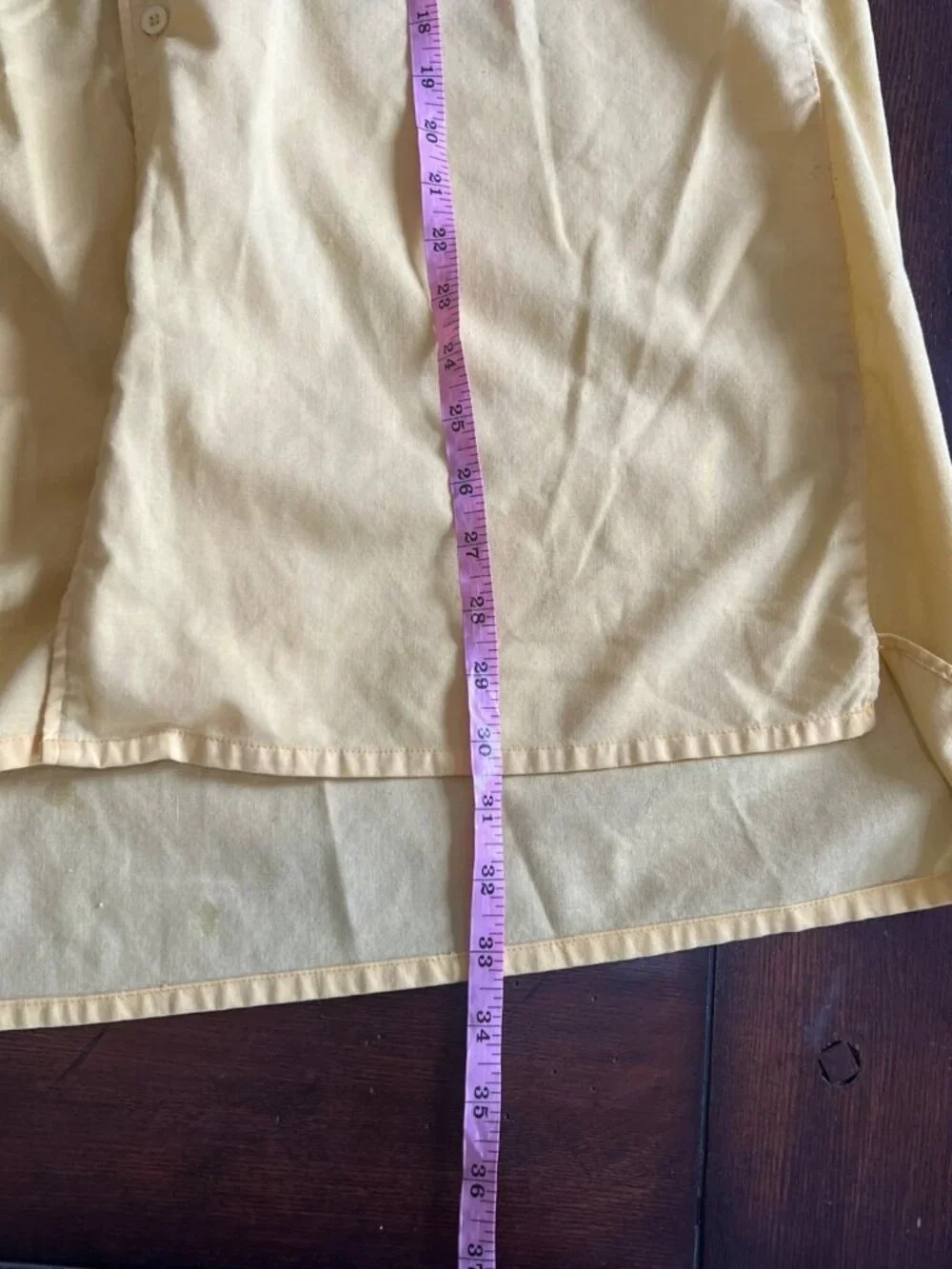 Vintage Electricity Surf City Yellow Short Sleeve Button Down Shirt Men's 80s - Picture 12 of 13